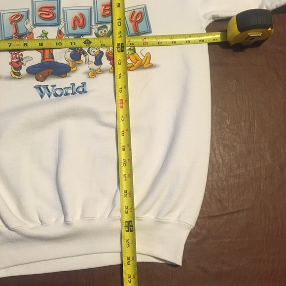 Vtg 90s Disney World Crewneck Sweater M - Picture 11 of 11
